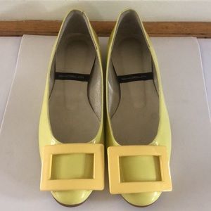 Brand New! Made in Korea Yellow ballet flat shoes